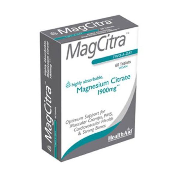 Health Aid Mag Citra 1900mg 60 ταμπλέτες