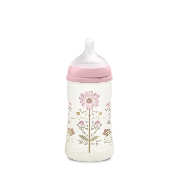 Μπιμπερό πλαστ GOLD 270 ml Σιλικόνη Medium sx-pro Physio +3m