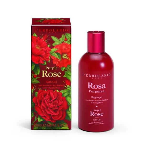 L' ERBOLARIO ROSA PURPUREA BAGNOGEL (ΤΖΕΛ ΑΦΡΟΛΟΥΤΡΟ) 250ML