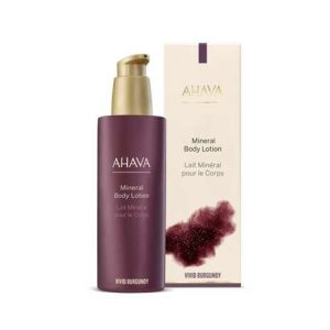 AHAVA VIVID BURGUNDY MINERAL BODY LOTION  250 ML