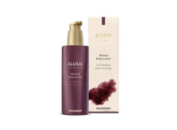 AHAVA VIVID BURGUNDY MINERAL BODY LOTION  250 ML