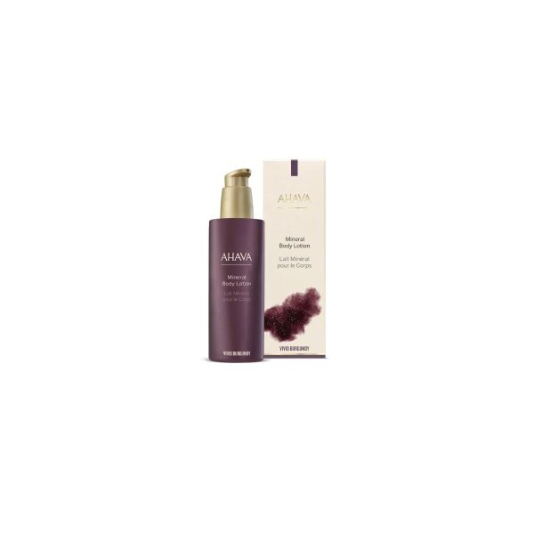 AHAVA VIVID BURGUNDY MINERAL BODY LOTION  250 ML - Image 2