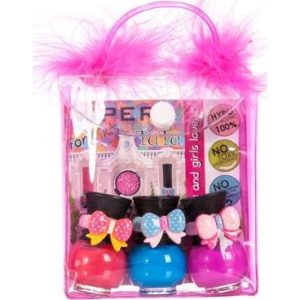 TUTU PURSE  14  NAIL POLISH + PEEL OFF