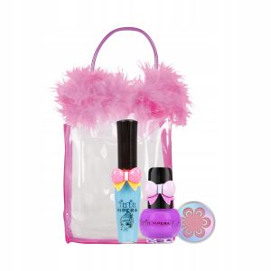 TUTU  PURSE  25 LIP GLOSS + NAIL POLISH
